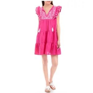 NWT crown & Ivy pink dress XL